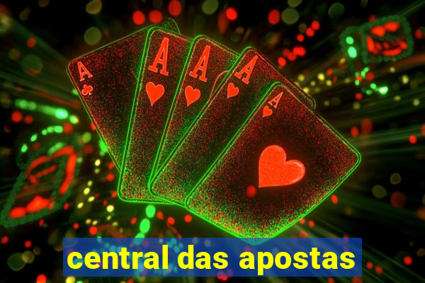 central das apostas